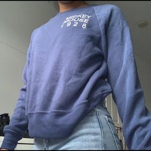 Blue, Disney Mickey Mouse sweater